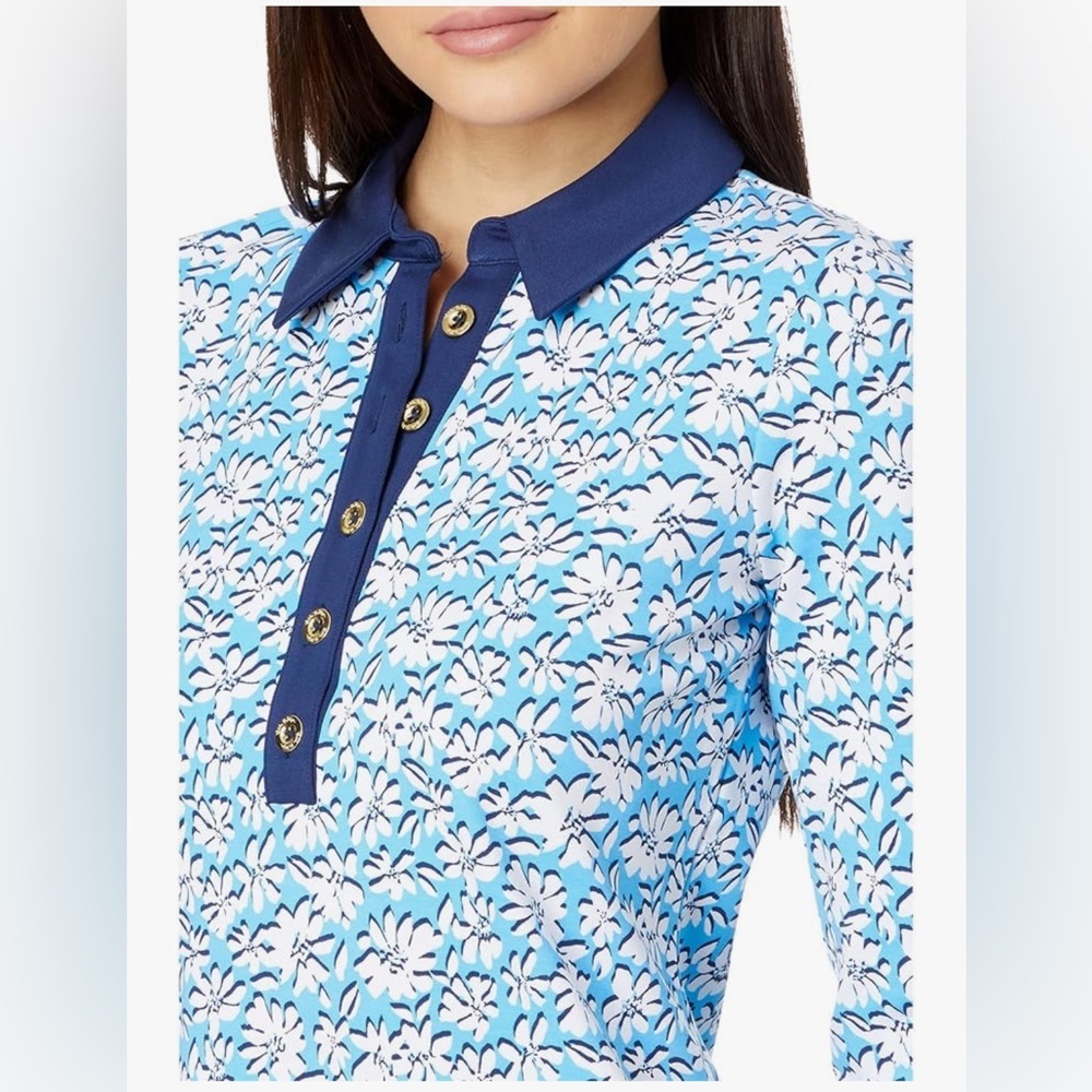 Lilly Pulitzer Women's Ainslee 3/4 Sleeve Dress size XL Preppy Country Club - Picture 3 of 15